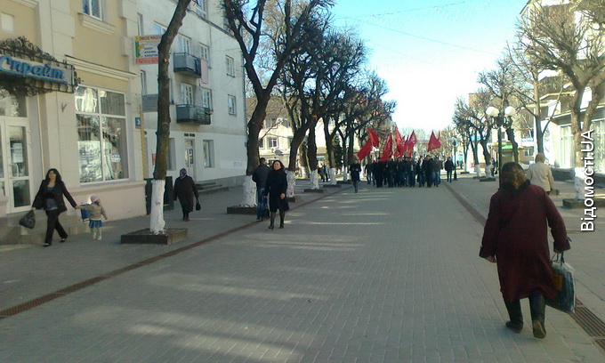 Комуністи в Луцьку знову здійняли бучу