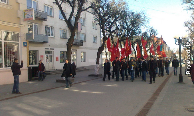 Комуністи в Луцьку знову здійняли бучу
