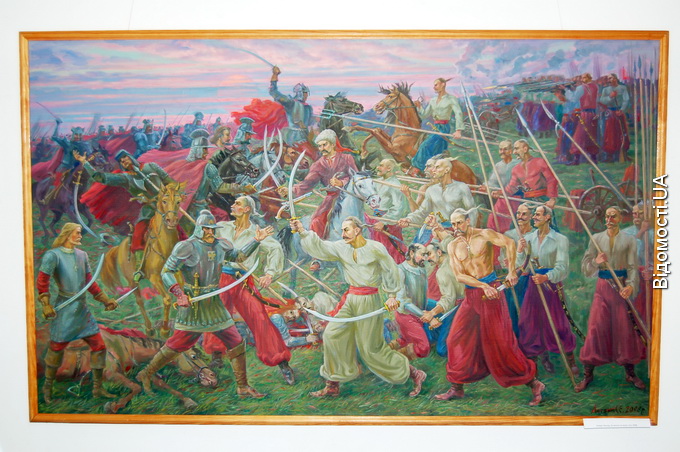 У Луцьку показують Берестецьку битву в картинах і скульптурах