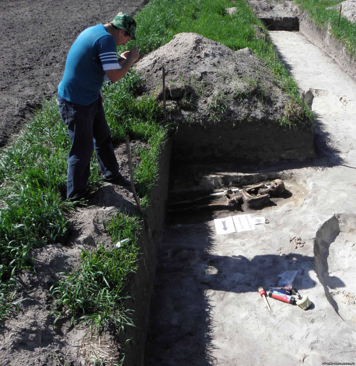 Археологи проводили дослідження у селі Жидичин