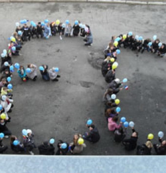 Луцькі школярі вірять в європейські перспективи України