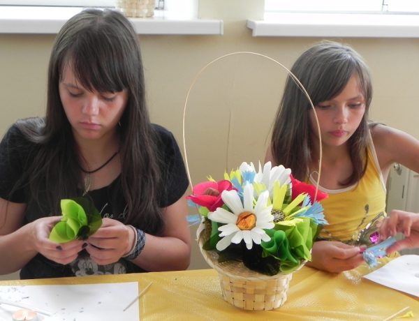 Волинські пластуни провели мистецький табір для дівчаток і дітей