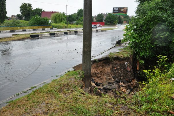 Злива у Луцьку нанесла місту значних збитків