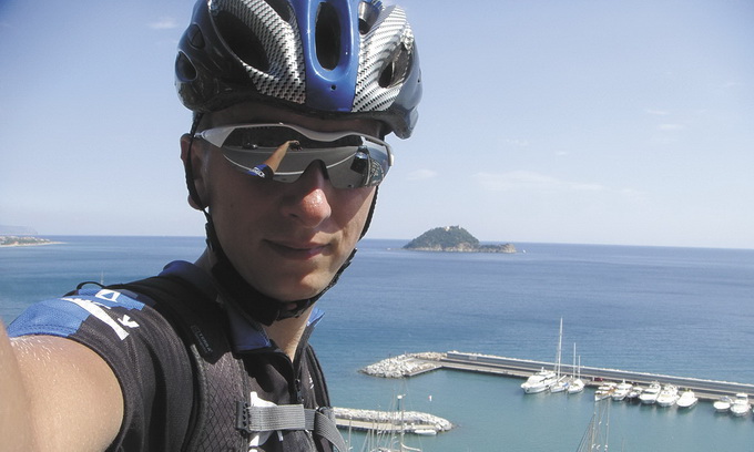 Велосипедист із Луцька намотав 1000 кілометрів узбережжям Франції