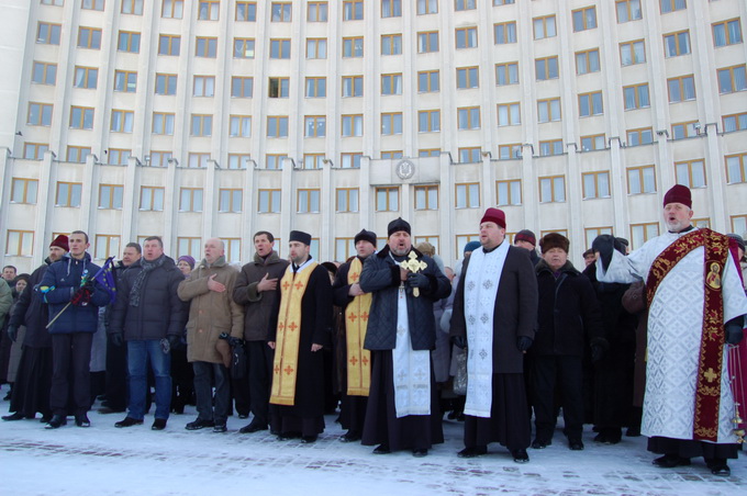Лучани вшанували пам’ять загиблих у Києві