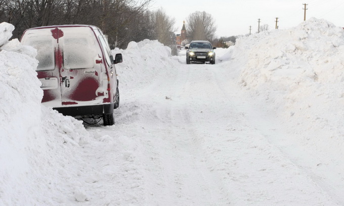 Волинські села відкопують від снігу