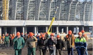У Львові вийшли на страйк будівельники стадіону до Євро-2012
