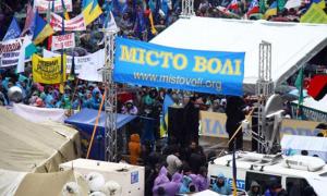 На Майдані знову збираються протестуючі підприємці