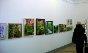 Юні художники виставили свої роботи у галереї мистецтв