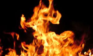 У столиці згоріла податкова