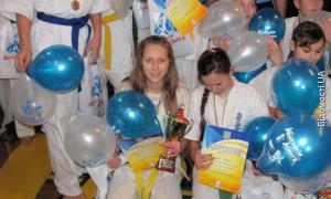 У Херсоні волинянка стала чемпіонкою з Кіокушин Карате. ФОТО 