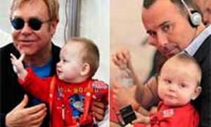 Елтон Джон з чоловіком усиновили хлопчика