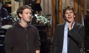 Засновник Facebook і його кінодвійник уперше зустрілися в реальності