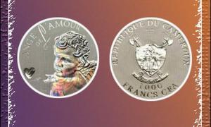 До Дня святого Валентина Ощадбанк випустив монету «Ангел кохання». ФОТО