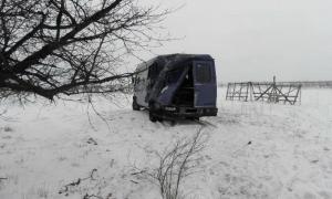 Поблизу Ковеля мікроавтобус з’їхав у кювет