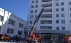 У Луцьку рятувальники приборкали пожежу в одному з найбільших готелів області