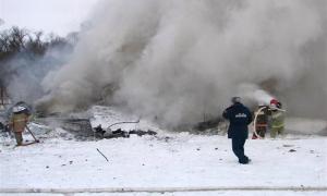 В Росії розбився експериментальний літак. Шестеро людей загинуло