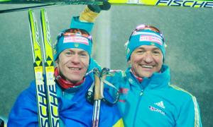 Збірна України з біатлону виграла гонку сервісменів 