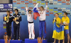 Першою нагородою чемпіонату Європи зі стрибків у воду стала «бронза»