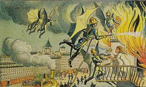 Сто років тому художник намалював життя у XXI столітті