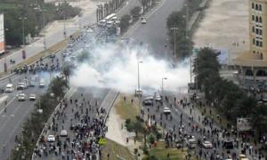 У Бахрейні поліція спалила наметовий табір демонстрантів