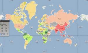 Весь Інтернет розглядає карту пенісів світу