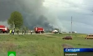 У Росії горить армійська база: на складі вибухають снаряди