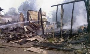 На Горохівщині від удару блискавки згорів хлів