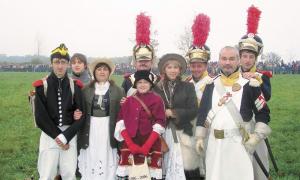 Лучани відтворюють добу Наполеона