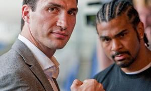 Кличко і Хей провели відкрите тренування