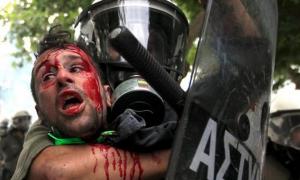 Протести у Греції закінчилися в’язницею для 43 осіб, для 99 — лікарнею
