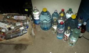 На Волині викрили підпільний «магазин» горілки