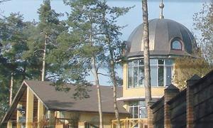 Іван Плющ будує в «Пущі-Водиці» маєток із куполом