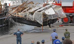 У Росії знову затонув катер