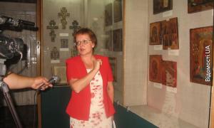 У краєзнавчому  музеї демонструють українські цінності врятовані працівниками СБУ

