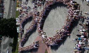 Луцьк вшанував День Незалежності України вишиванками і концертами