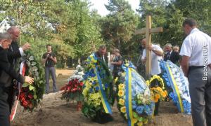 У Любомльському районі перепоховали поляків, які загинули на Волині 1943 року
