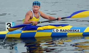 Найкращим спортсменом серпня назвали байдарочницю Осипенко-Радомську