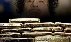 Перед втечею Каддафі продав 30 тонн золота на мільярд доларів