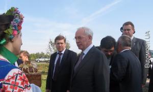 На Волині з робочим візитом перебуває Прем’єр-міністр Микола Азаров