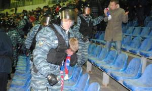 Після матчу «Таврії» уболівальникам дісталося від «Беркута»