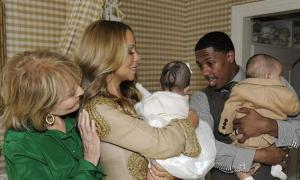 Мерайя Кері прийшла з дітьми на телешоу