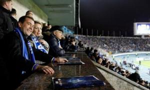 Медведєв вивів дружину на футбол