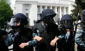 Міліція не пропускає учасників акції «Переоблік влади» до Верховної Ради