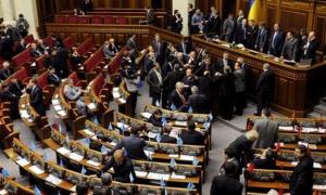 БЮТ разом з Партією регіонів заблокував трибуну Ради