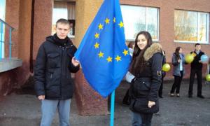 Луцькі школярі вірять в європейські перспективи України