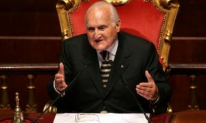 Помер колишій президент і довічний сенатор Італії