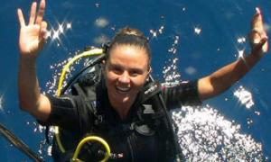 Анна Семенович на Мальдівах стала дайвером