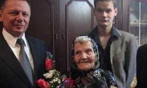 Романюк привітав лучанку зі 100-річчям