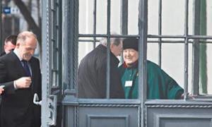 Білетерка не пускала Пінчука і Стросс-Кана у Софіївський собор